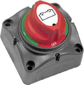 701 S MINI BATTERY SELECTOR SWITCH (BEP) 2 3/4" x 2 3/4" x 3" Surface or Recessed 6 48